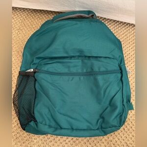 Green backpack.original packaging.Great for a gift or for yourself.Light weight